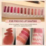 Lipstick Pencil Waterproof Sexy Red Nude Purple Matte Tint Lipstick Lasting Lip liner Pen Longlasting Makeup Cosmetics