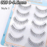Korean U-shaped Individual False Eyelashes Lash Extension Noglue Idol Lashes Natural Comic Eye Lash Clusters Makeup Cosplay