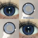 2pcs Cyberpunk Blue Contact Lenses for Eyes Fashion Color Pupils Beauty Eye Color lenses Natural Gray Lens Myopia Lenses
