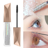 Dazzling Diamond Glitter Mascara - Long-lasting Waterproof Formula, Smudge-proof, Intense Curl & Lengthening Magic, A Beauty Mus