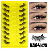 Half Fake Eyelashes Half Lashes Soft Natural Cat Eye Lashes Natural Look nvisible Band Eyeashe Fluffy Eyelashes
