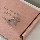 1PC Stainless Steel Left Ear Silver Color Bear Clips Helix Cartilage Fake Piercing Jewelry Non Pierced Earrings