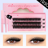 Cluster Lashes Kit Manga Lashes Natural Eyelash extension Cluster Natural Volume Individual Lashes Mixed Tray Lashes