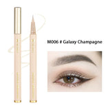 Ultra-fine Liquid Eyeliner Waterproof Glitter Matte Black Brown Shiny Eyeliner Lying Silkworm Pen Eye Beauty Party Makeup Tools