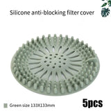 Sewer filter hair floor drain bathroom anti hair kitchen toilet bathroom cover magic tool sink anti clogging
