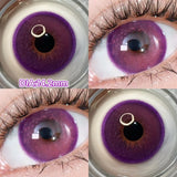 2PCS Blue Cosplay Series Colored Contact Lenses for Eyes With Prescription Cosmetics Pupils Eye Color Lenses Myopia Lens