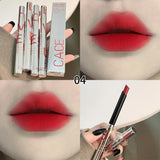 6 Colors Velvet Matte Lipgloss Waterproof Long Lasting Sexy Non-Stick Cup Lip Glaze Makeup Beauty Lips Cheek Rouge Tint Cosmetic