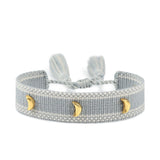 Hand Woven Bracelets Adjustable Studded Stars Bracelet Fashion Jewelry Gifts