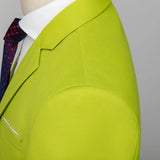 Spring Autumn Fashion New Men's Business Casual Solid Color Suits / Male One Two Button Blazers Jacker Coat Trousers Pants