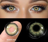 1 Pair Color Contact Lenses For Eyes Pattaya Natural Yearly Use Lenses Blue Multicolored Contact Lens Beauty Pupils