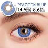 1 Pair Color Contact Lenses For Eyes Wildness Natural Yearly Use Lenses Blue Multicolored Contact Lens Beauty Pupils