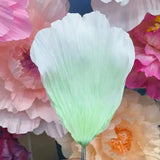 10 Pcs Artificial Crepe Paper Petals DIY Large Peony Flower Wedding Decor Paper Flowers Birthday Party Event Home Backdrop Decor