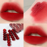 Waterproof Velvet Lipstick Easy To Wear Longstay Lip Stick Lasting Matte Nude Lip Glaze Non-stick Woman Makeup Lip Tint Cosmetic