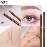 Waterproof Eyeliner Pencil Long-lasting High Quality Professional Makeup Black Brown Purple Eyeliner Pen Easy Wearing Cosmetics