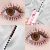 Black Head Mascara Ultra-fine Small Brush Lengthening 3D Lash Eyelash Extension Eye Lashes Long-wearing Black Color Mascara