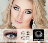 1 Pair Color Contact Lenses for Eyes Natural Brown Lenses Beauty Fashion Monet Lense Blue Lenses Green Eye Contact