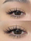 Cat Eye Lashes Faux Mink Eyelashes  Fake Lashes Natural Look Wispy Winged End Eye Elongated Eyelashes