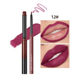 Lipstick Pencil Waterproof Sexy Red Nude Purple Matte Tint Lipstick Lasting Lip liner Pen Longlasting Makeup Cosmetics
