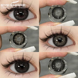 EYESHARE Color Contact Lenses for Eyes Black Lenses Big Eye Lenses 1pair/2pcs Eye Contacts Color Lens Natural Eye Contact Lenses