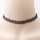 Fashion Sexy Black Velvet Chokers Necklaces Punk Style Statement Crystal Love Hearts Necklace For Women Party Jewelry