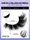 Lashes 3D Mink Lashes Fluffy Reusable Lashes Mink False Eyelashes Soft Wispy Natural Cross Eyelash Extension Makeup