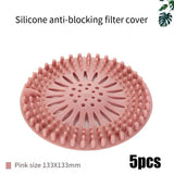 Sewer filter hair floor drain bathroom anti hair kitchen toilet bathroom cover magic tool sink anti clogging