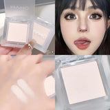 Matte White Face Highlighter Palette Pearly Jade Smokey Eyeshadow Palette Multifunctional Brighten Face Eye Makeup Cosmetics