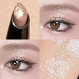 Pearlescent Eyeshadow Stick Pencil Glitter Eyeshadow Makeup Waterproof Shimmer Silkworm Liner Pen Cosmetics Beauty Makeup Tool