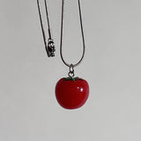 Tomato Pendant Necklaces Tomato Pendant Chokers Tomato Pendant Neck Jewelry