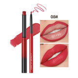 Lipstick Pencil Waterproof Sexy Red Nude Purple Matte Tint Lipstick Lasting Lip liner Pen Longlasting Makeup Cosmetics