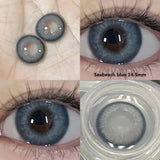 New Contact Lenses for Eyes Colored Natural Pupil Color Lens Eyes Beauty Comestic Lenses Eye Color Pupil Yearly Use