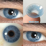 2PCS/PAIR Blue Moon Contact Lenses Natural Colored Eye Lenses Beauty Eye Color Lens Fast Shipping Prescription Lenses