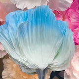 10 Pcs Artificial Crepe Paper Petals DIY Large Peony Flower Wedding Decor Paper Flowers Birthday Party Event Home Backdrop Decor