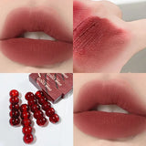 Waterproof Velvet Lipstick Easy To Wear Longstay Lip Stick Lasting Matte Nude Lip Glaze Non-stick Woman Makeup Lip Tint Cosmetic