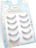 Korean U-shaped Individual False Eyelashes Lash Extension Noglue Idol Lashes Natural Comic Eye Lash Clusters Makeup Cosplay