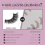 Half Fake Eyelashes Half Lashes Soft Natural Cat Eye Lashes Natural Look nvisible Band Eyeashe Fluffy Eyelashes