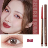 Red Eyeliner Liquid Gel Pen Waterproof Long Lasting Quick Drying Smooth Makeup Beauty Matte Eyeliner Stamp Eye Pencil Cosmetics