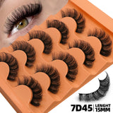 Fluffy lashes 3D Faux Mink Lashes Natural False Eyelashes Dramatic Soft Volume Lashes Eyelash Extension Makeup