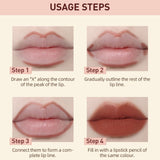 Lipstick Pencil Waterproof Sexy Red Nude Purple Matte Tint Lipstick Lasting Lip liner Pen Longlasting Makeup Cosmetics