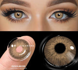 1 Pair Color Contact Lenses For Eyes Pattaya Natural Yearly Use Lenses Blue Multicolored Contact Lens Beauty Pupils