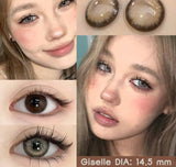 1 Pair Colorcon Korean Lenses Colored Contact Lenses for Eyes Big Eye Lenses Pink Lenses Blue Eye Lenses