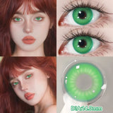 2PCS Blue Cosplay Series Colored Contact Lenses for Eyes With Prescription Cosmetics Pupils Eye Color Lenses Myopia Lens
