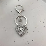 Photo Frame Heart Locket Keychains y2k Handmade Heart-Shaped Small Box Fairy tale Keyring Gift for her