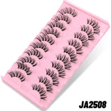Half Fake Eyelashes Half Lashes Soft Natural Cat Eye Lashes Natural Look nvisible Band Eyeashe Fluffy Eyelashes