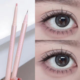 Double Ended Lying Silkworm Pencil Highlighter Makeup Pen Nude Liquid Contour Liner Eye Brightener Make Up Stick Mulitfuntional