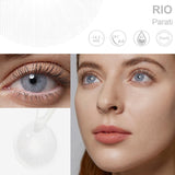 Colored Contacts Lens Case Clip Stick Tweezers Combination Box Piece Set Natural Color Lenses With