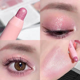 Flash Pearl Eyeshadow Pencil Waterproof Fine Flash Eye Highlighter Lasting Silkworm Eyeliner White Silver Brightening Pen Makeup