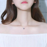 Coquette Aesthetic Pearl Necklace Korean Fashion Choker Planet Necklace Heart Pendant Y2k Accessories Cool Girl Hip Hop Jewelry