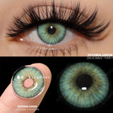 EYESHARE 1 Pair Colored Contact Lenses for Eyes Blue Contact Lenses Yearly Beautiful Pupils Fashion Contact Lenses Green Lenses