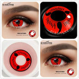 EYESHARE Colored Contact Lenses for Eyes Annual Color Lens Eyes 2pcs Eye Anime Contacts Cosplay Colored Contact Lenses for Eyes